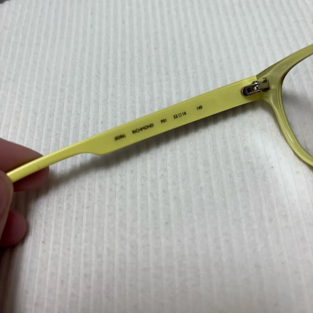 New J K London Frames Yellow and Black